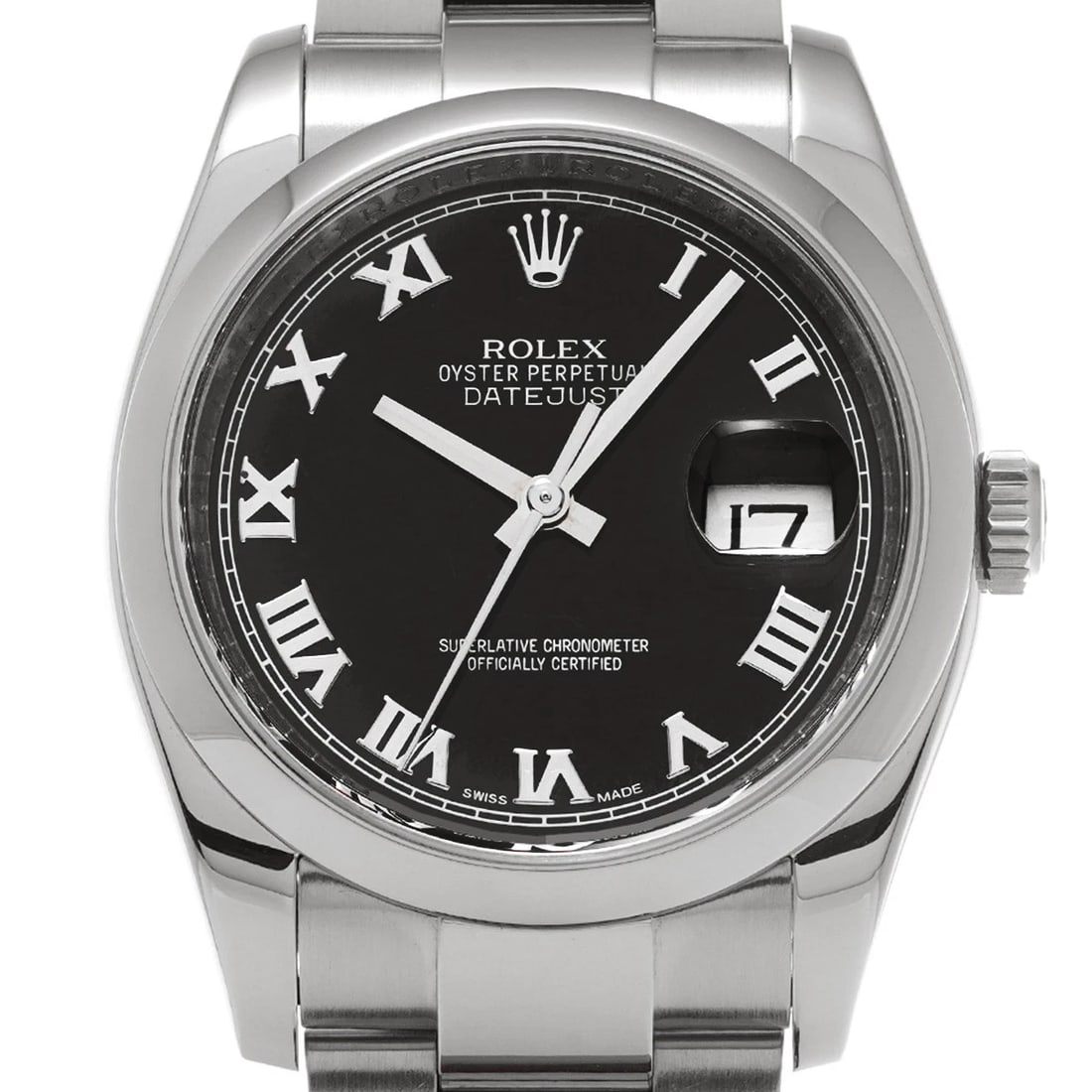 ROLEX BLACK WATCH - 4