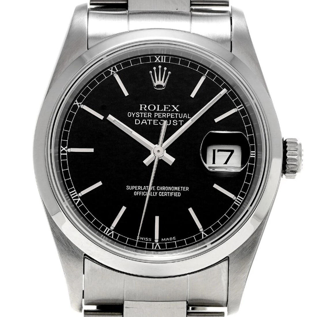 ROLEX BLACK WATCH - 4