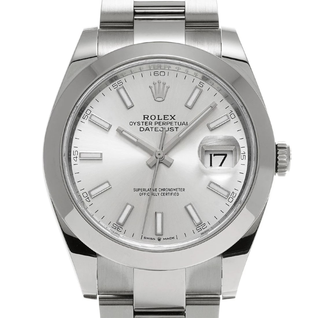 ROLEX SILVER WATCH - 4