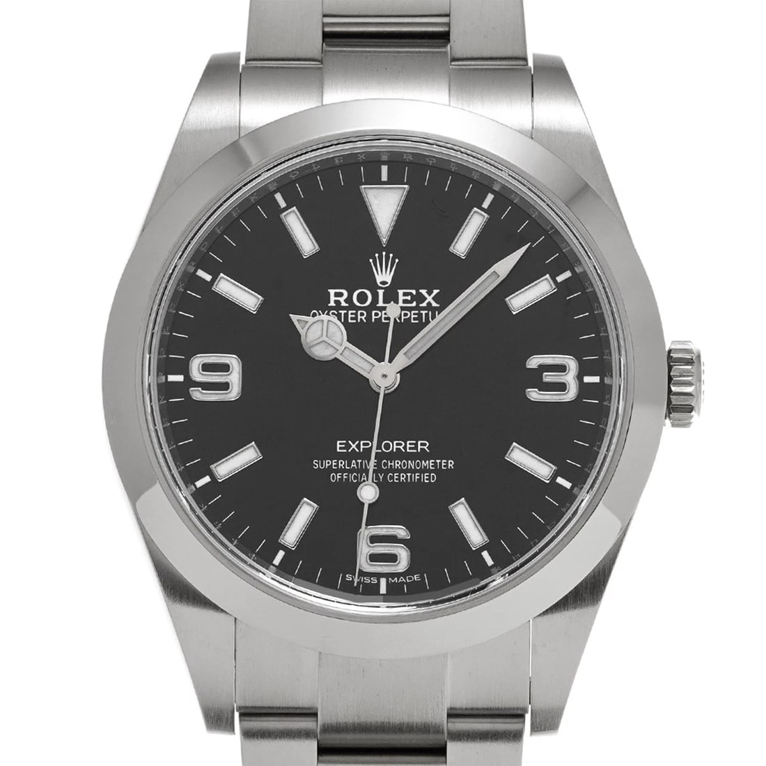 ROLEX EXPLORER BLACK WATCH - 4