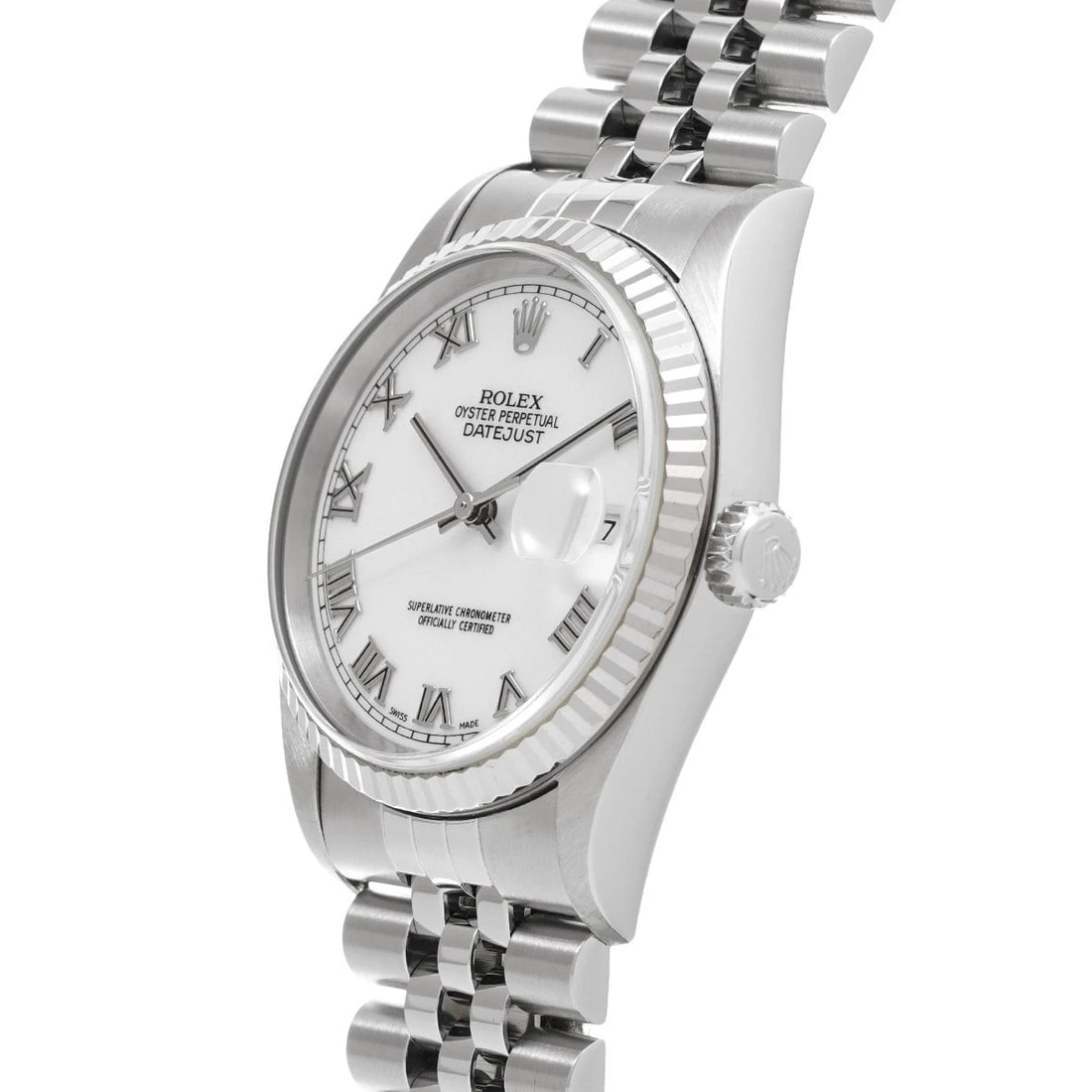 ROLEX WHITE WATCH - 2