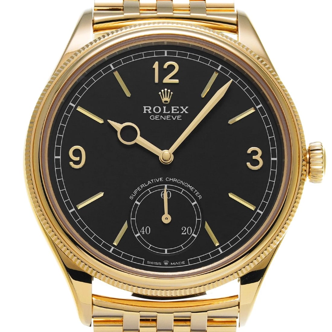 ROLEX BLACK WATCH - 4