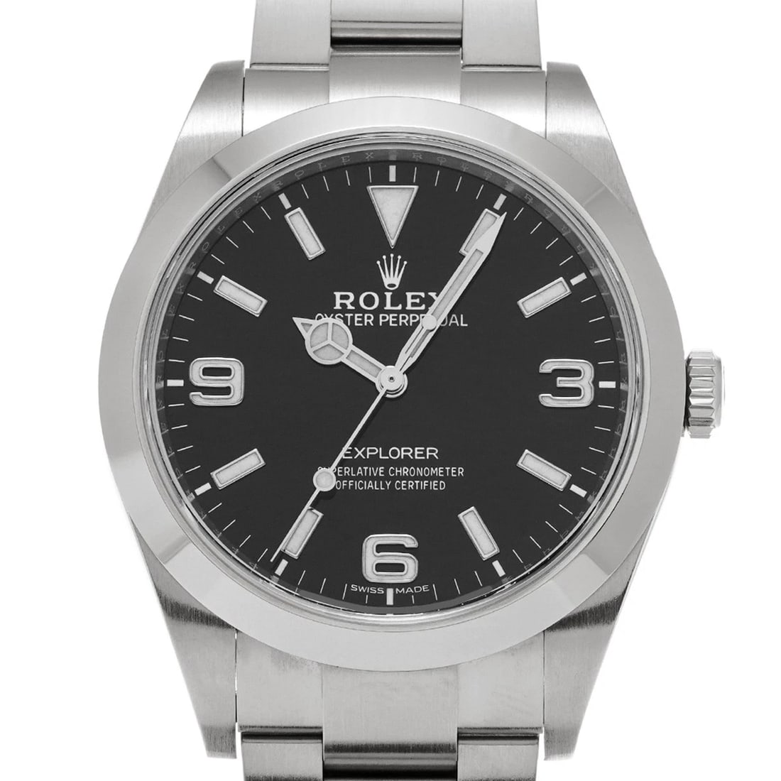 ROLEX EXPLORER BLACK WATCH - 4