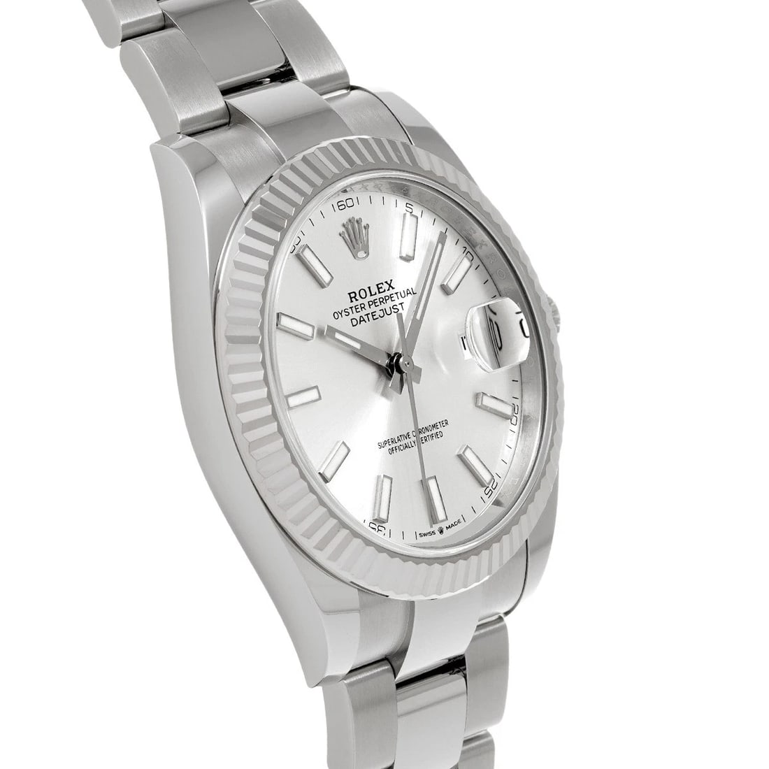 ROLEX SILVER WATCH - 3
