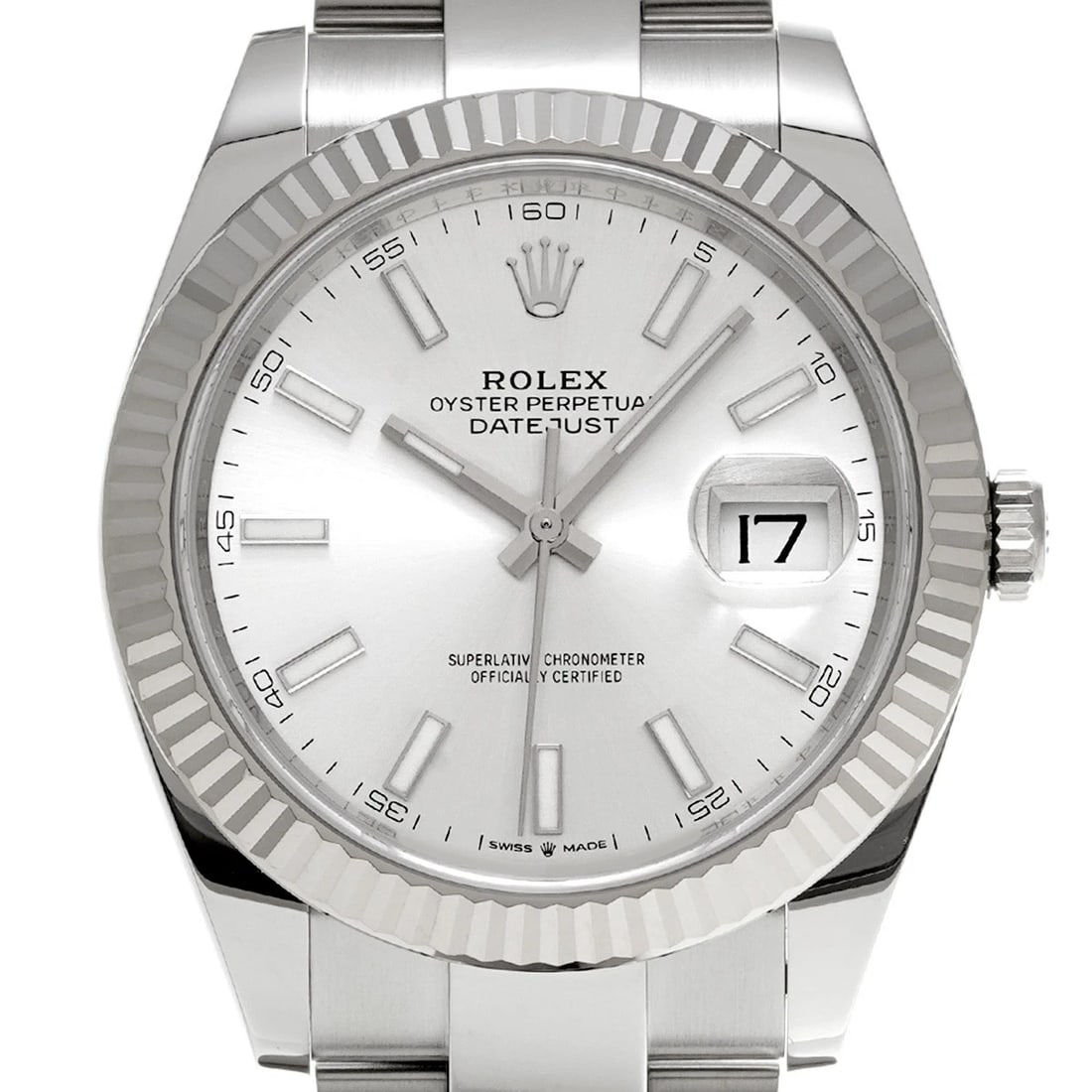 ROLEX SILVER WATCH - 4