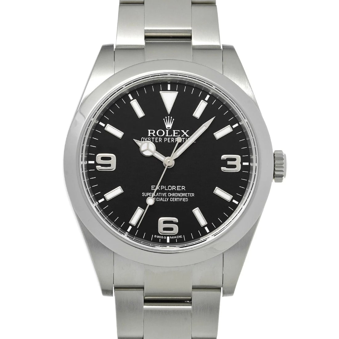 ROLEX EXPLORER BLACK WATCH: ROLEX Explorer black Watch Brand: ROLEX Type/Style: Wristwatch Material: Band Material Stainless steel, Case Material Stainless steel Color: Dial Color black Size: ?Case? H/about 39mm W/about 39mm