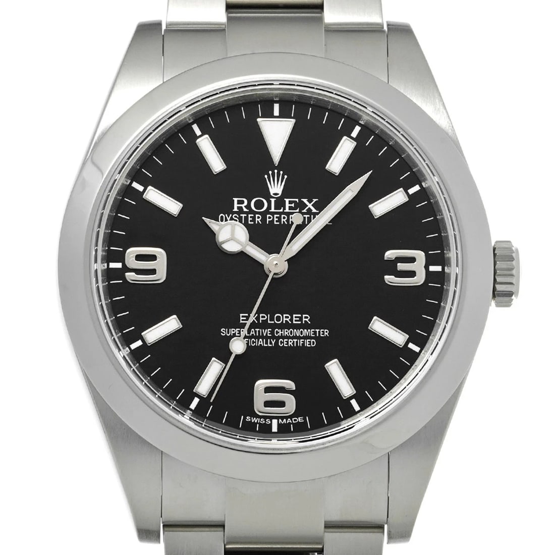 ROLEX EXPLORER BLACK WATCH - 4