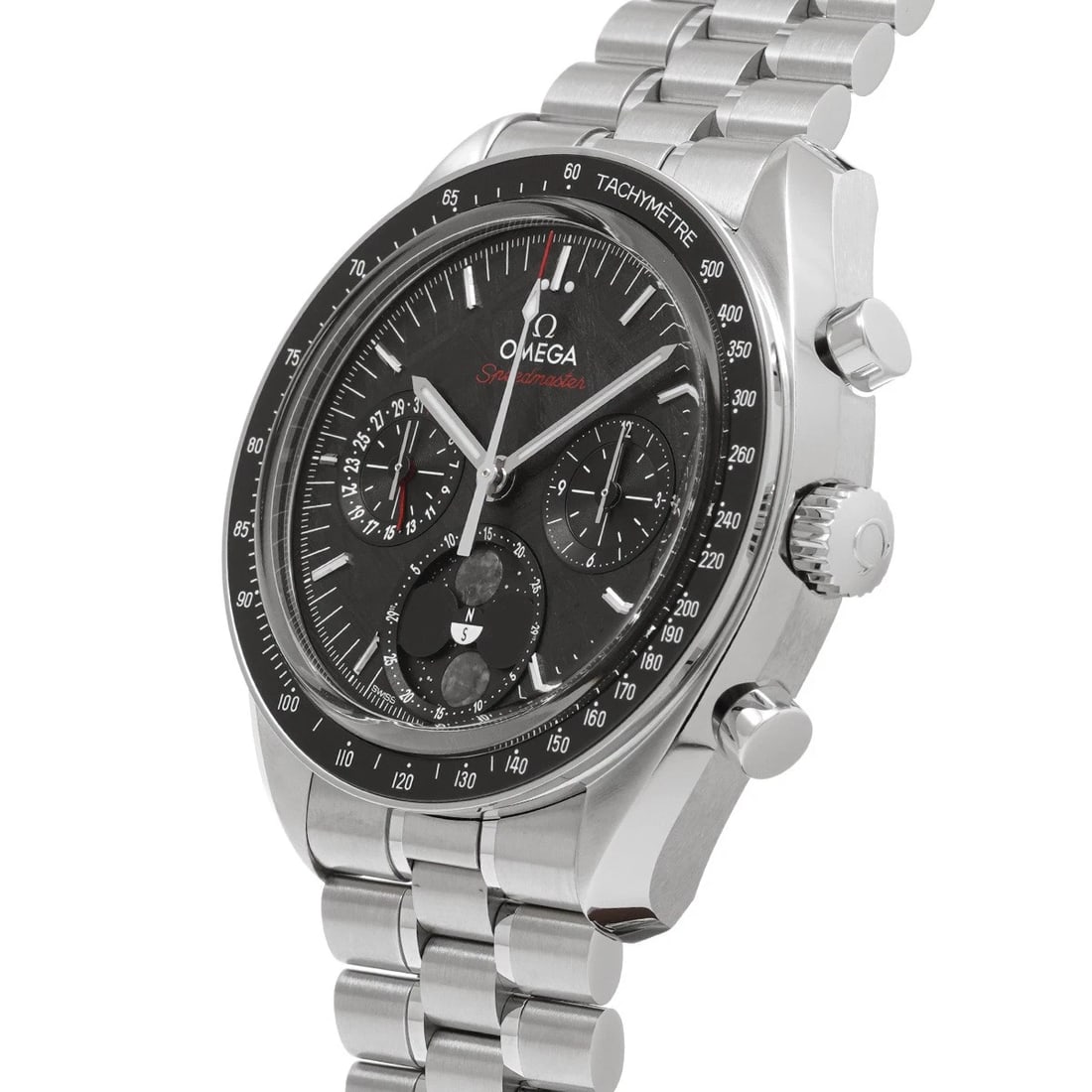OMEGA SPEEDMASTER MOON PHASE MASTER CHRONOMETER WATCH - 2