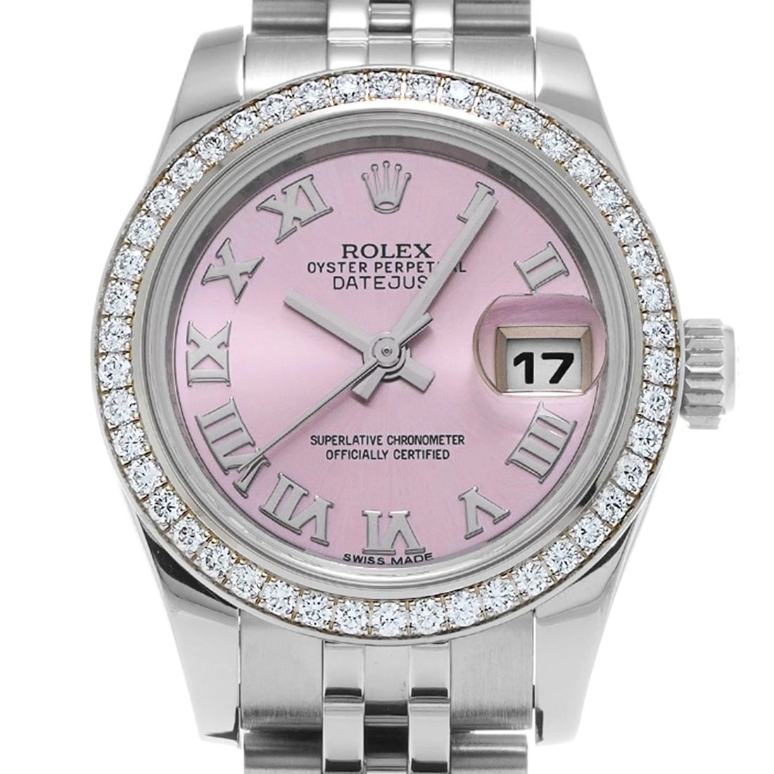 ROLEX PINK WATCH - 4
