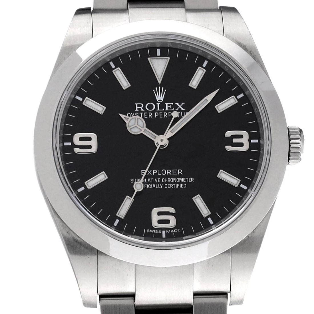 ROLEX EXPLORER BLACK WATCH - 4