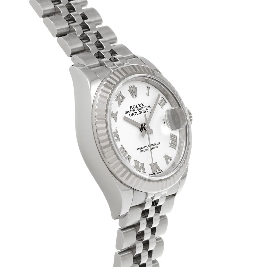ROLEX WHITE WATCH - 3