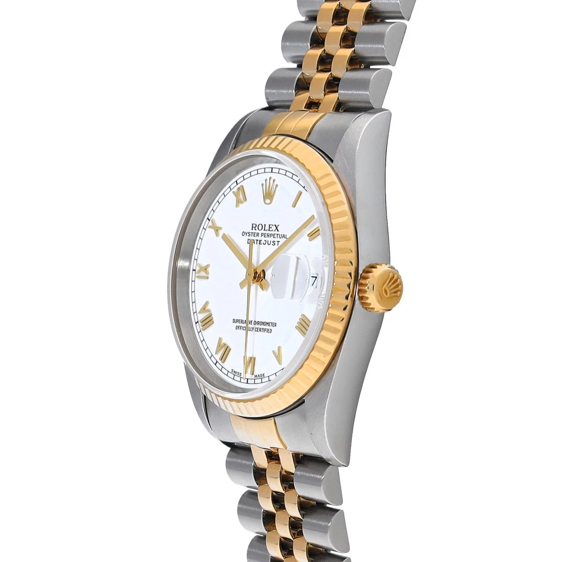 ROLEX WHITE WATCH - 2