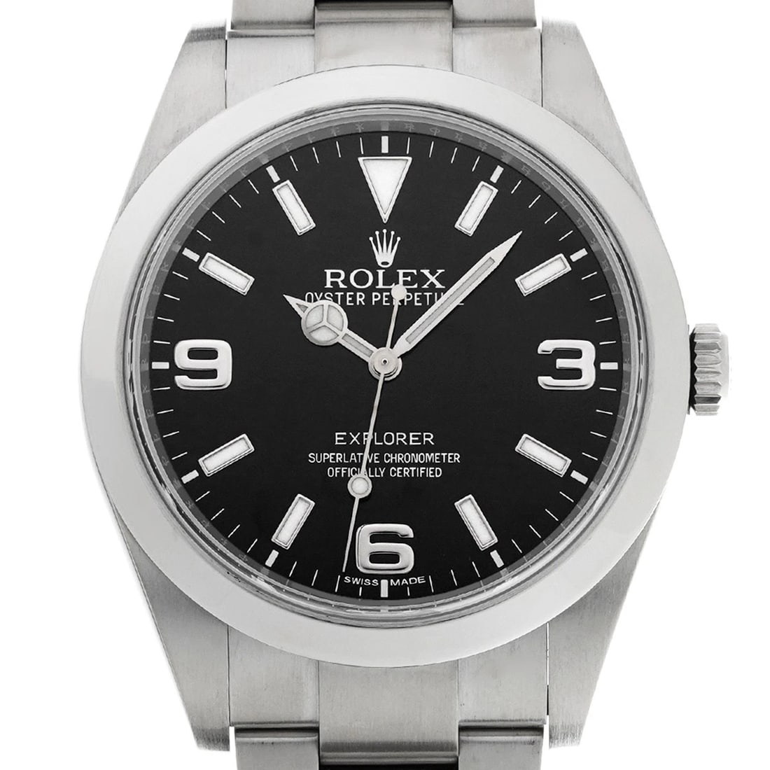 ROLEX EXPLORER BLACK WATCH - 4