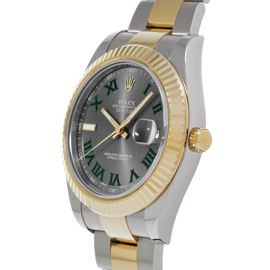 ROLEX DATEJUSTSLATE WATCH - 2