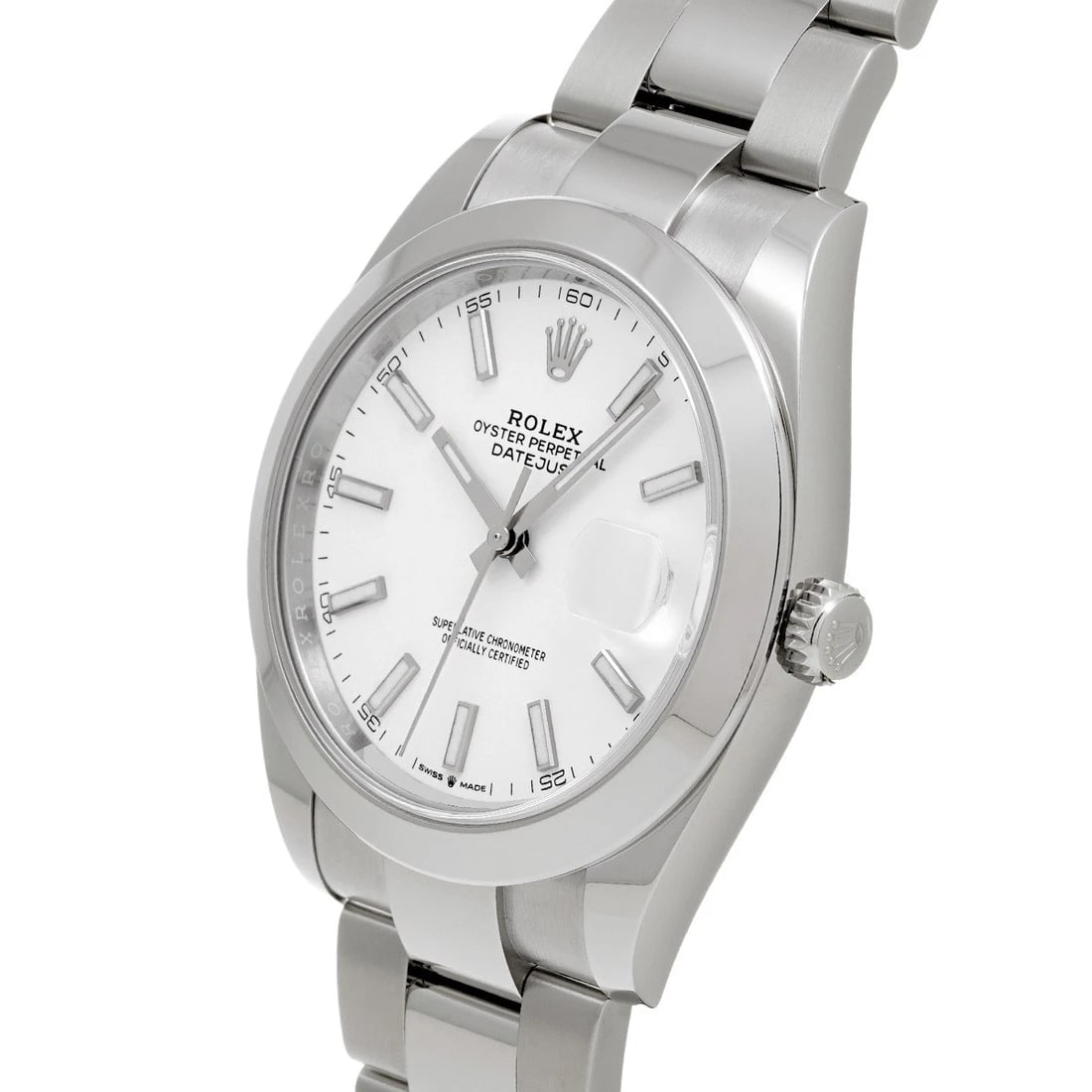ROLEX WHITE WATCH - 2