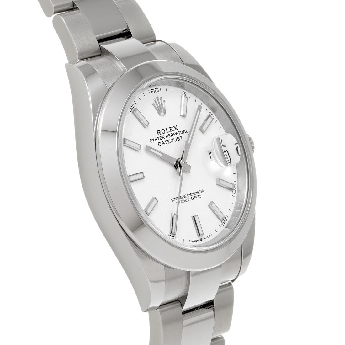 ROLEX WHITE WATCH - 3