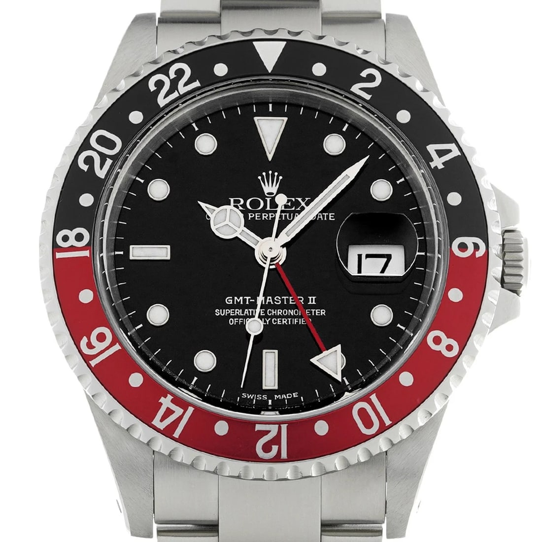 ROLEX GMT-MASTERBLACK WATCH - 4
