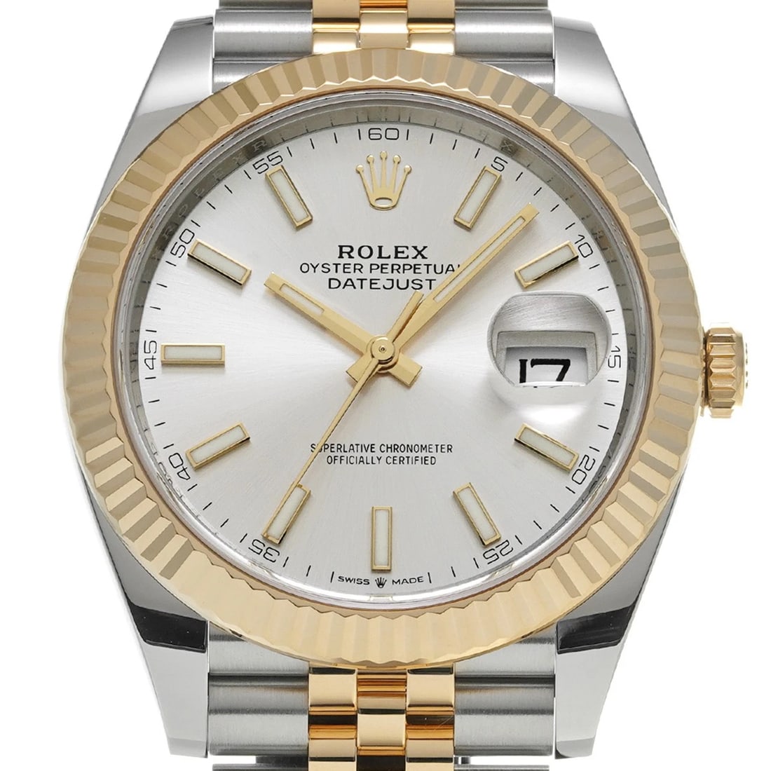 ROLEX SILVER WATCH - 4