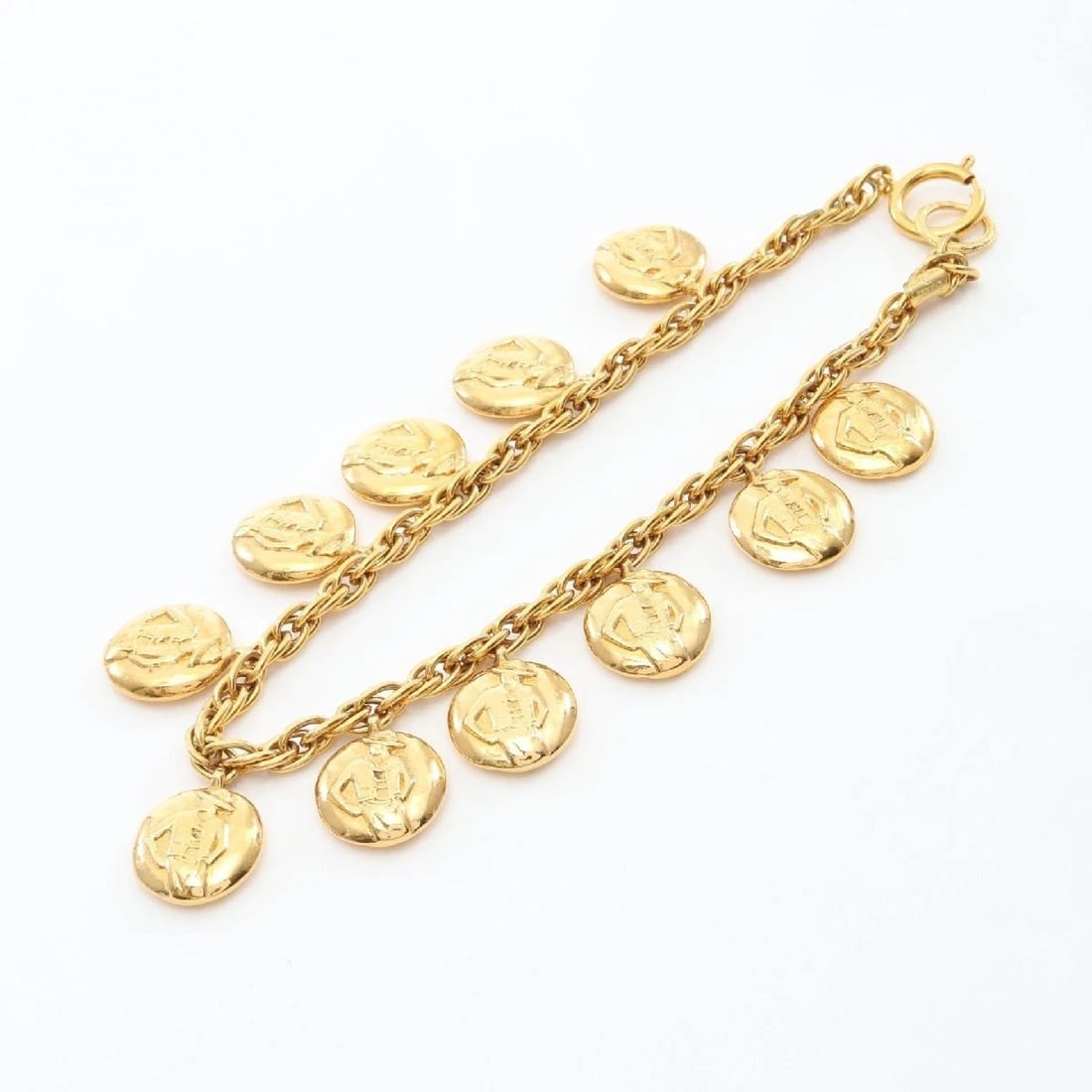 CHANEL NECKLACE MADEMOISELLE GOLD PLATED (1 of 3)