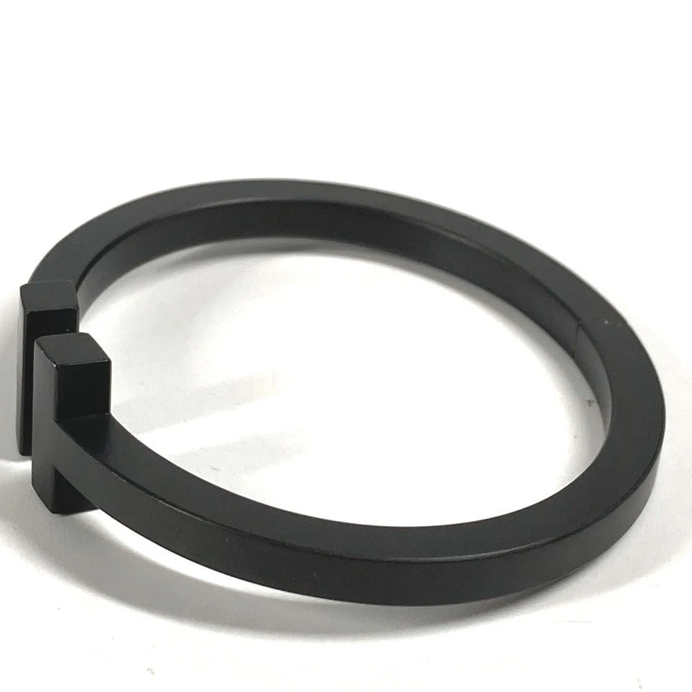 TIFFANY & CO. WATCH T-SQUARE BANGLE BLACK (1 of 4)