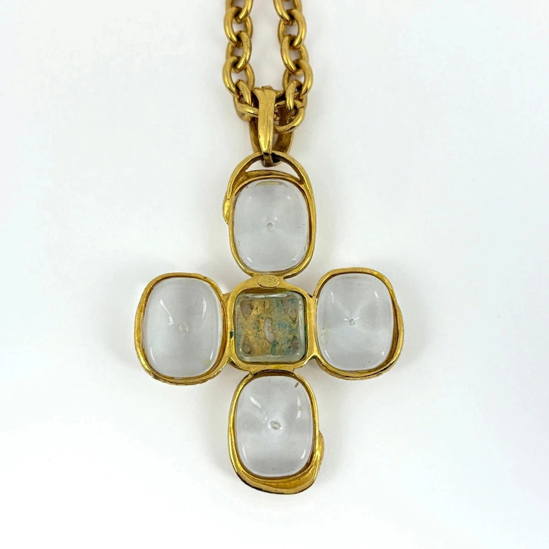 CHANEL NECKLACES & PENDANTS CHAIN GRIPOIX GP GOLD (1 of 5)