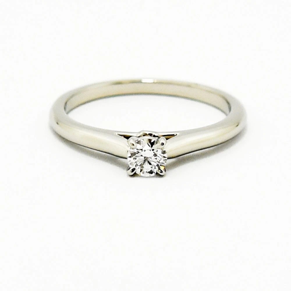 CARTIER SOLITAIRE RING DIAMOND PT950 PLATINUM (1 of 2)