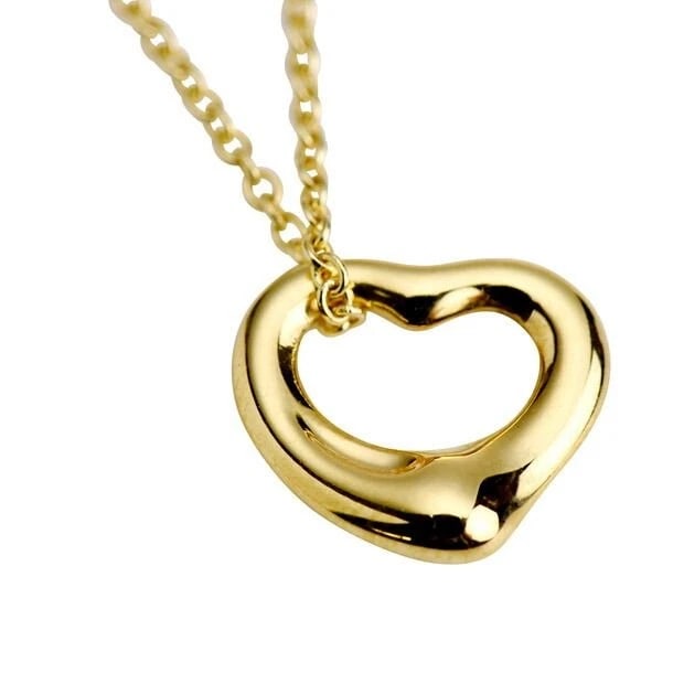 TIFFANY & CO. NECKLACES & PENDANTS OPEN HEART 18K GOLD (1 of 4)