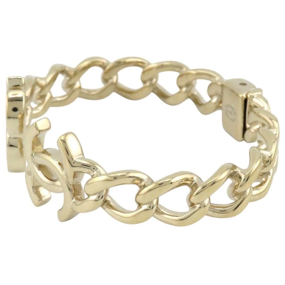 CHANEL COCO MARK METAL BANGLE - 2