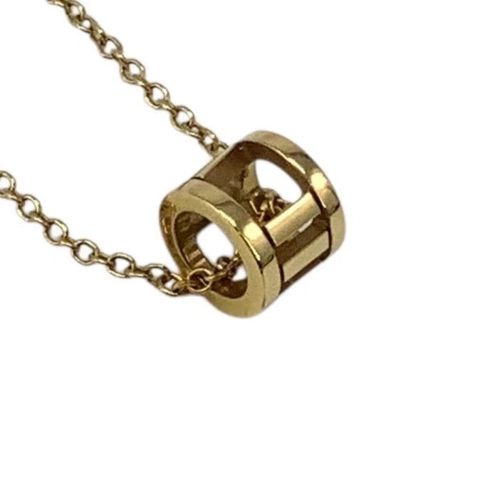 TIFFANY & CO. NECKLACE ATLAS MINI 750 GOLD COLOR: Tiffany & Co. Necklace Atlas Mini 750 gold color Brand: Tiffany & Co. Type/Style: Necklace Material: K18 GOLD, Color: GOLD Size: Approx. 41cm Top: Approx. 5mm (width) x Approx. 6.1mm (height) Acce
