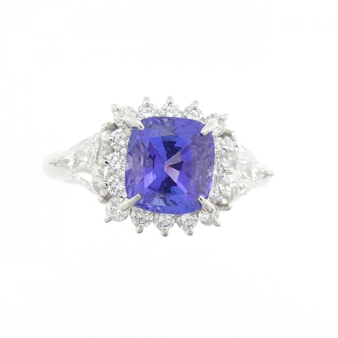 PT900 TANZANITE RING - 2