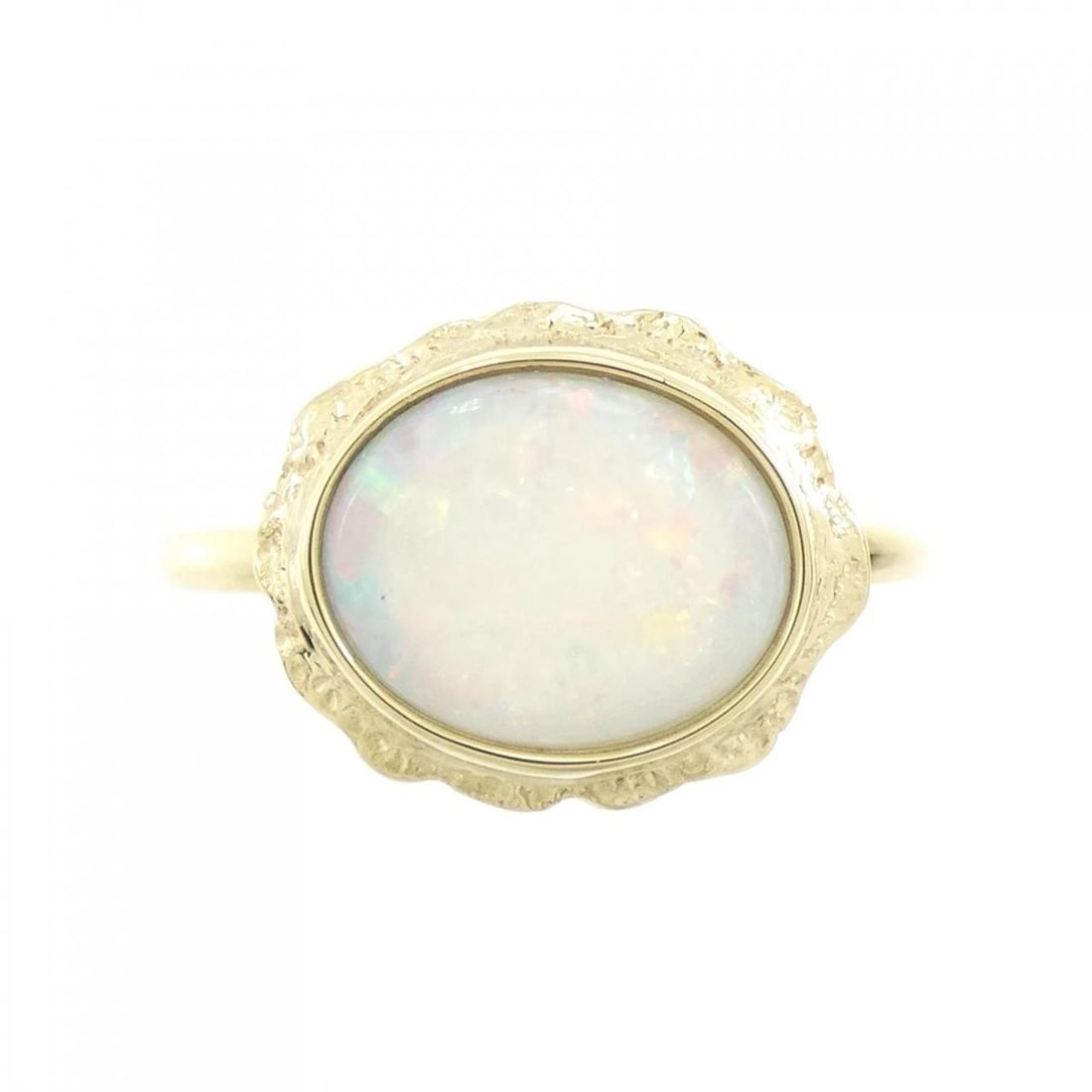 K18YG OPAL RING - 2
