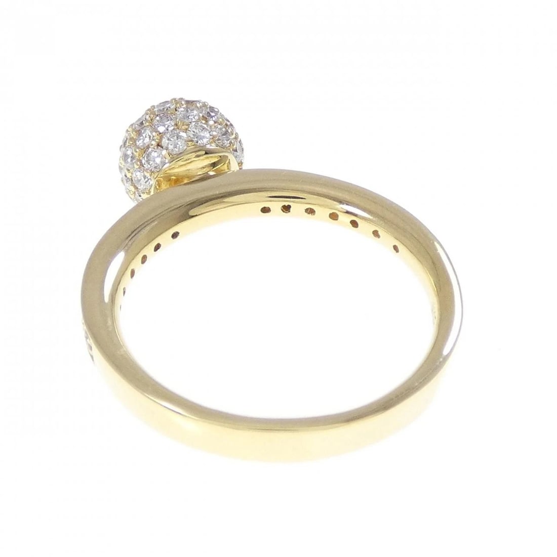 K18YG DIAMOND RING - 2