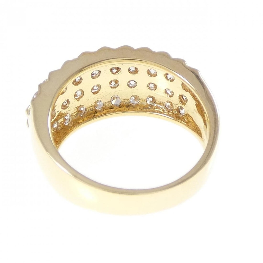 K18YG DIAMOND RING - 2