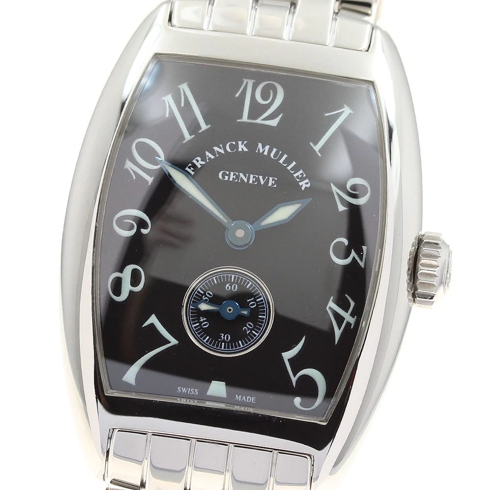 FRANCK MULLER CASABLANCA SMALL SECONDS HAND WINDING WATCH: FRANCK MULLER Casablanca Small Seconds Hand Winding Watch Brand: FRANCK MULLER Type/Style: Wristwatch Material: Band Material Stainless Steel, Case Material Stainless Steel Color: Band Color Silver,