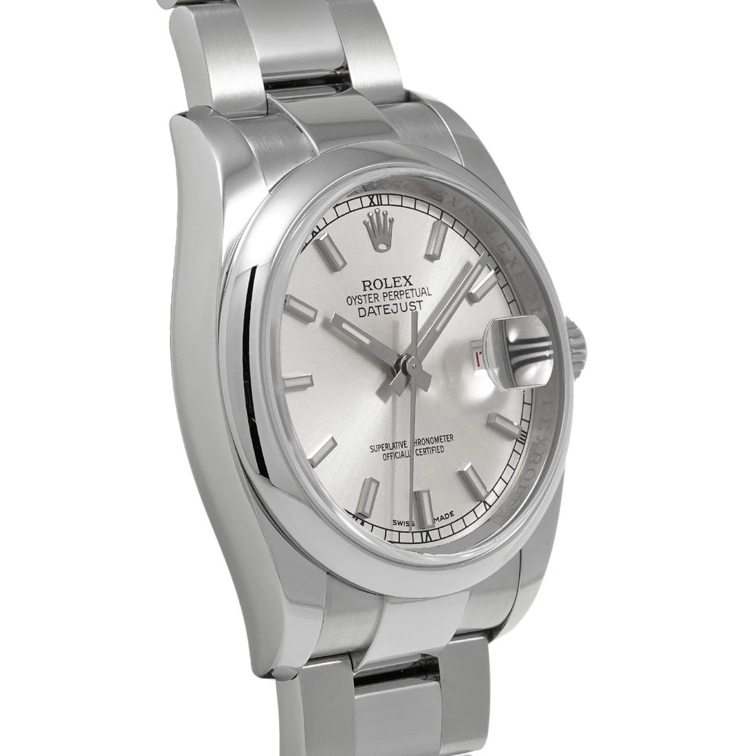 ROLEX SILVER WATCH - 3