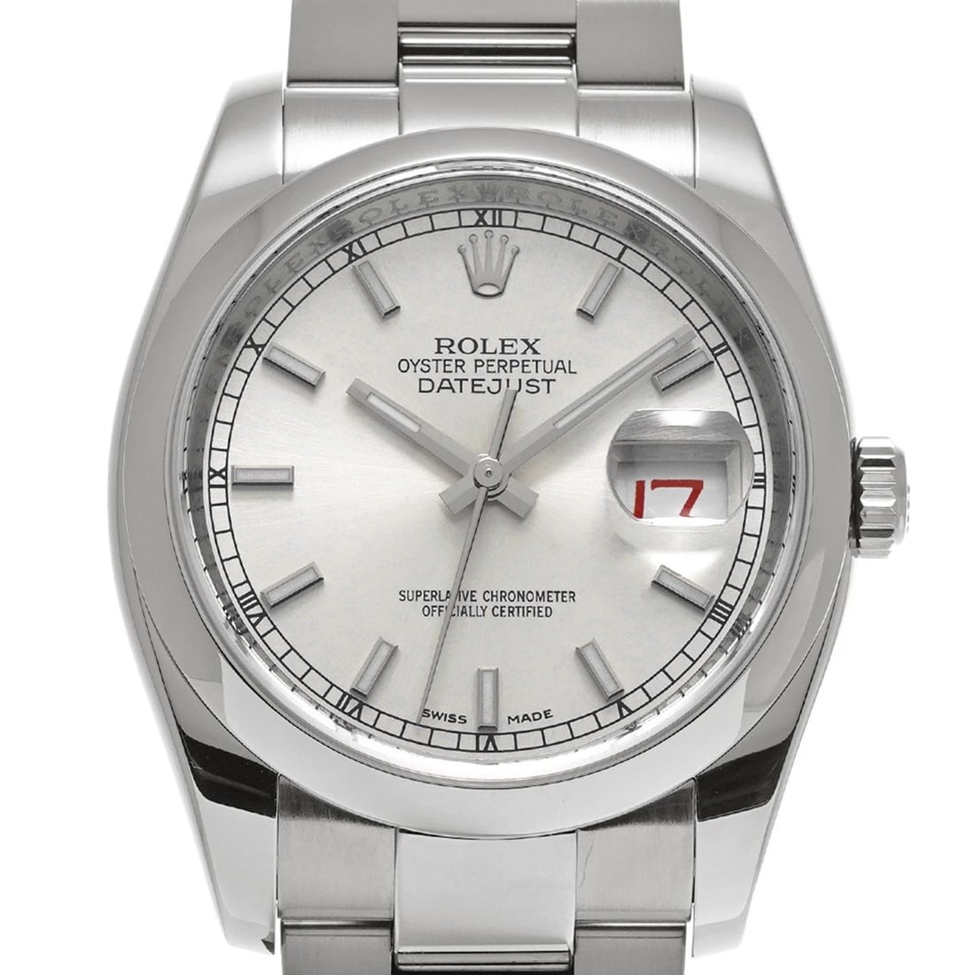 ROLEX SILVER WATCH - 4