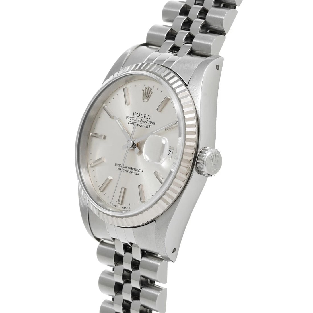 ROLEX SILVER WATCH - 2