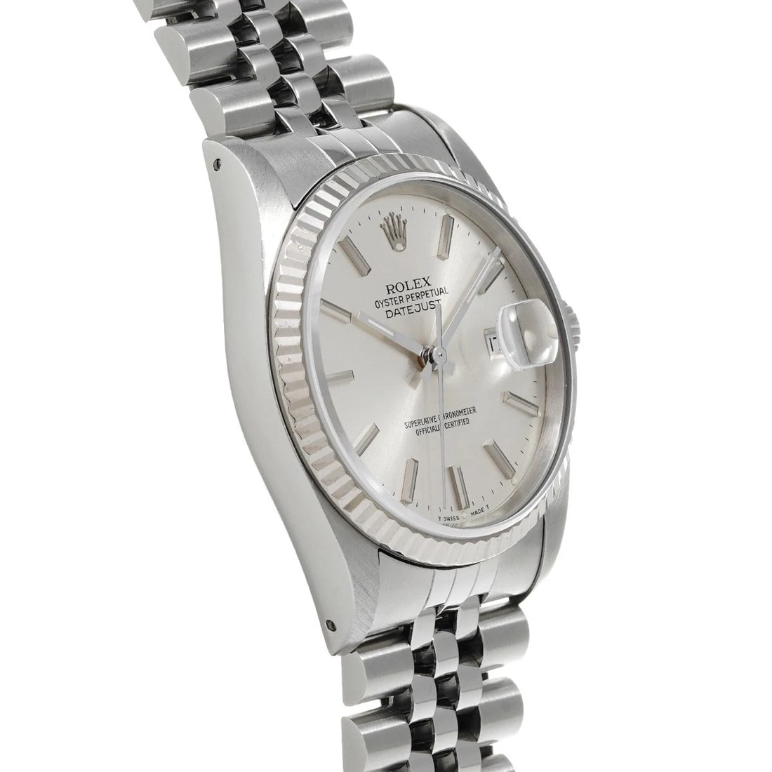 ROLEX SILVER WATCH - 3