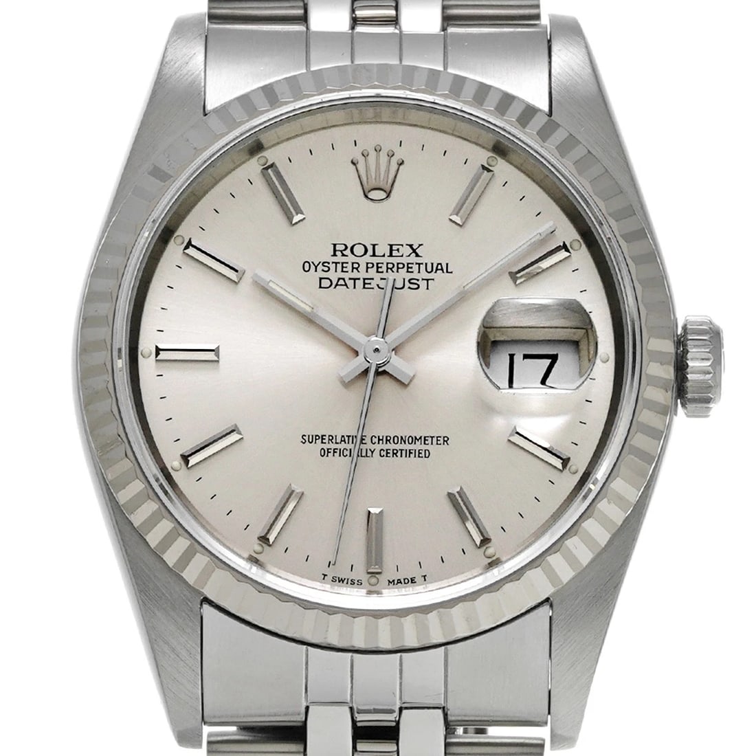 ROLEX SILVER WATCH - 4