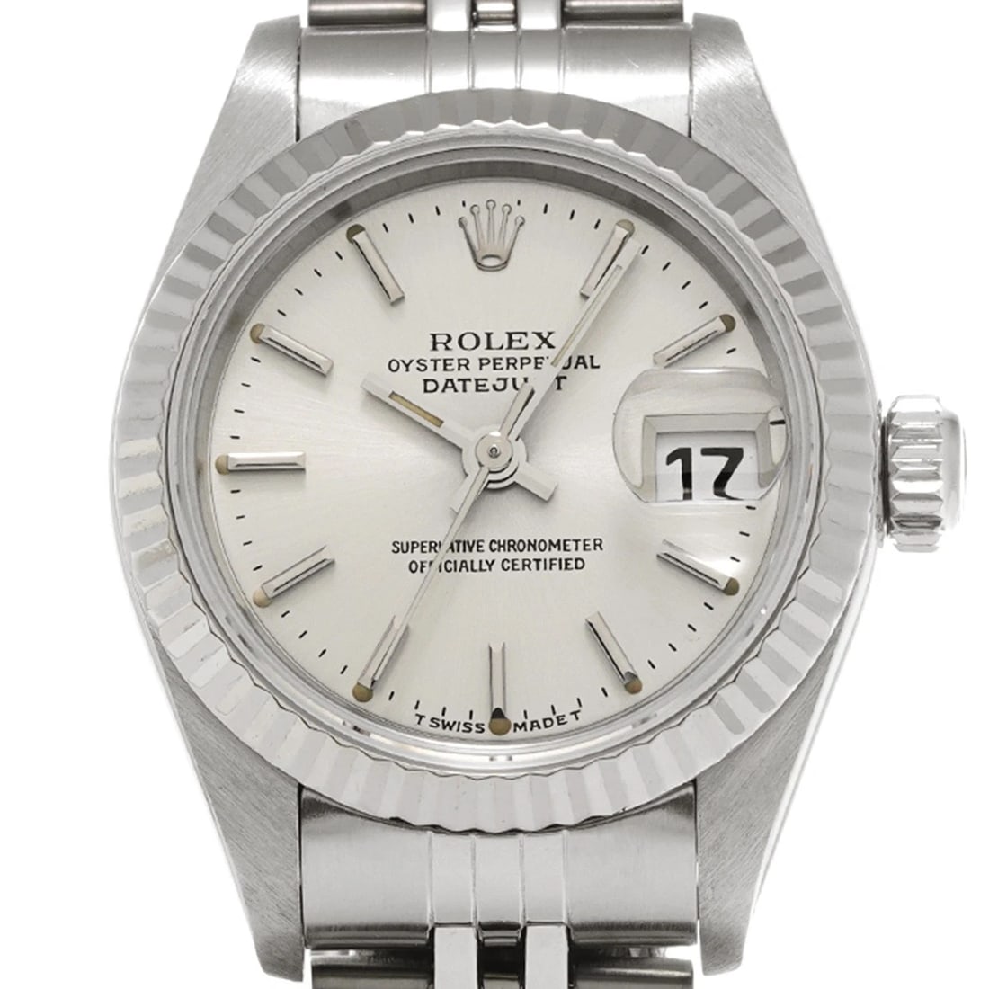 ROLEX SILVER WATCH - 4