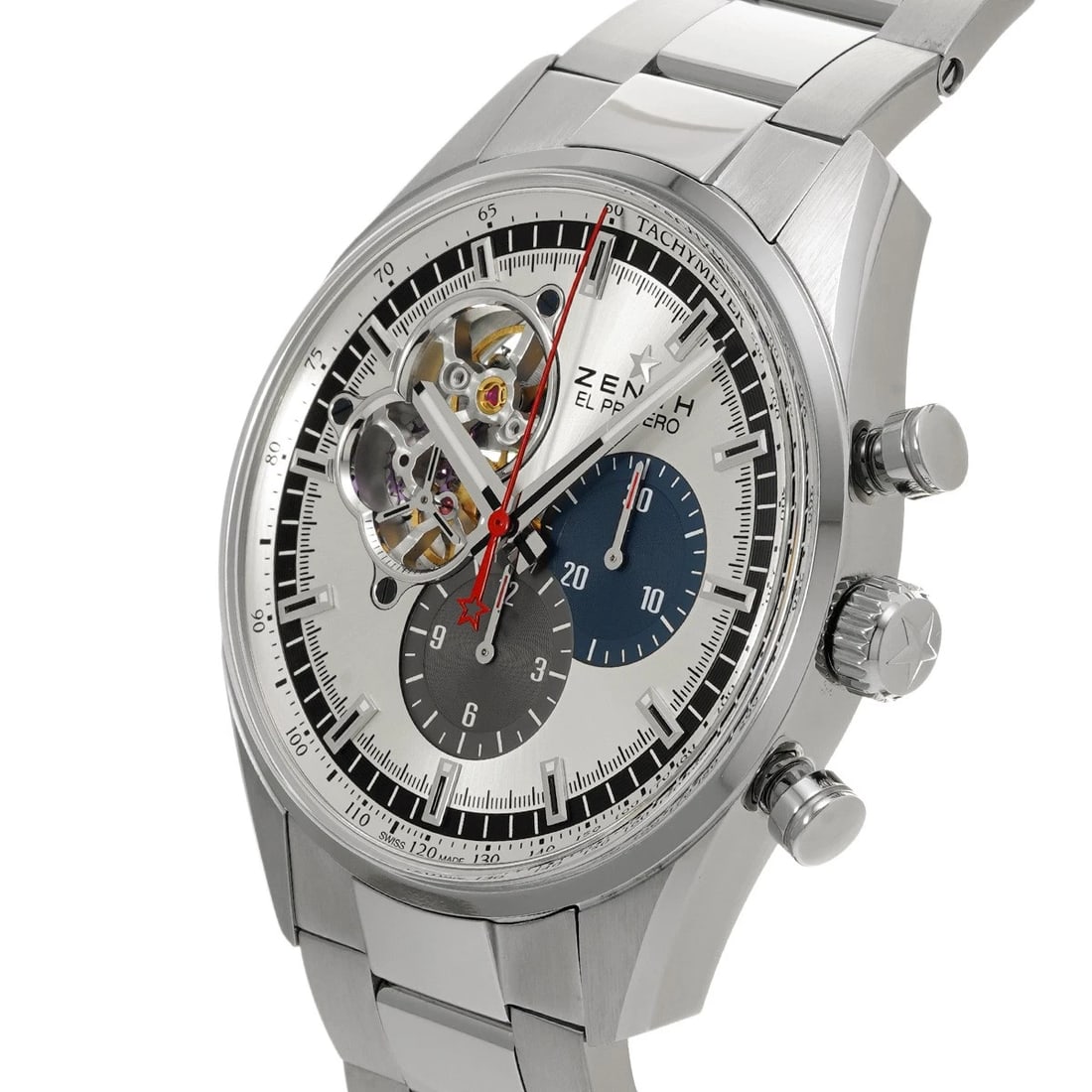 ZENITH ZENITH CHRONOMASTER SILVER WATCH - 2