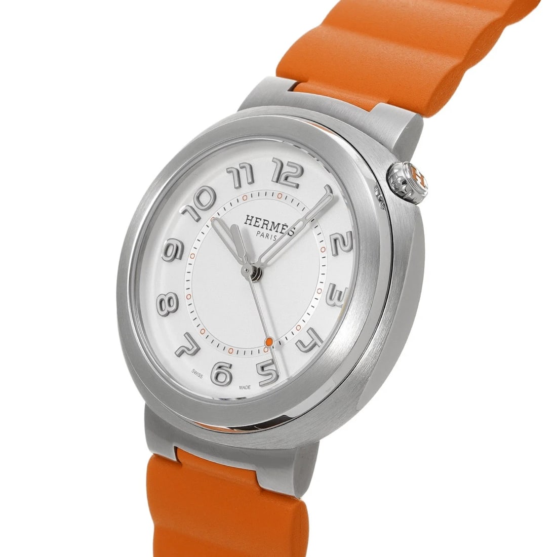 HERMES HERMES SILVER WATCH - 2