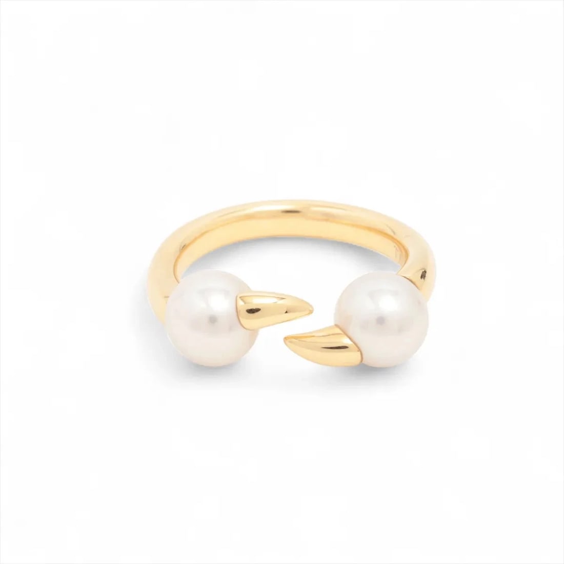 TASAKI DANGER PEARL RING 750(YG): TASAKI Danger Pearl Ring 750(YG) Brand: TASAKI Type/Style: Ring Material: 750(YG), Color: PG Size: 3.25 US Accessories: None Accessories Notice: When purchasing pre-owned goods, please ref