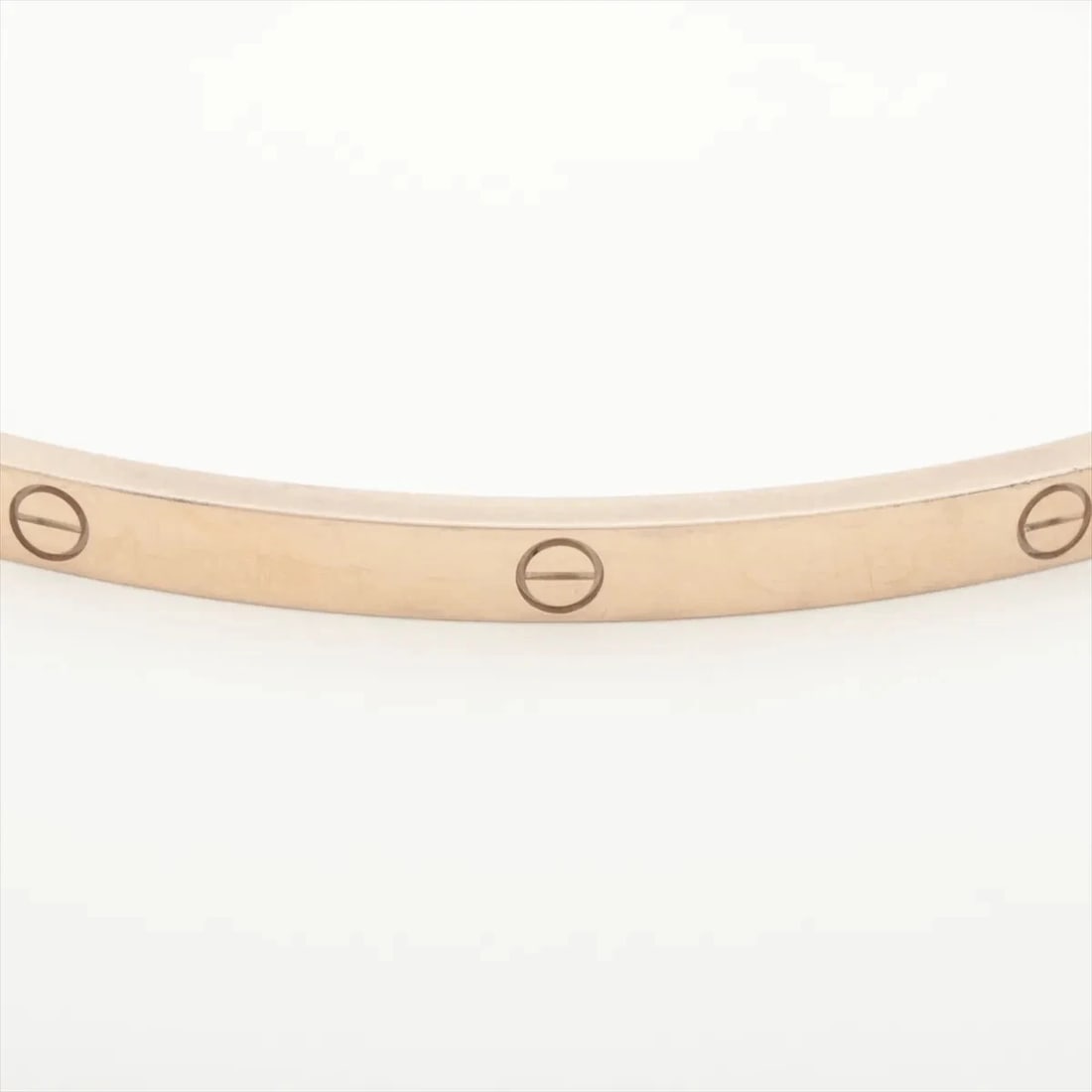 CARTIER LOVE SM BRACELET 750(WG): Cartier Love SM Bracelet 750(WG) Brand: Cartier Type/Style: Bracelet Material: 750(WG), Color: WG Size: (CM) Bracelet length:19.1 Accessories: None Accessories Notice: When purchasing pre-