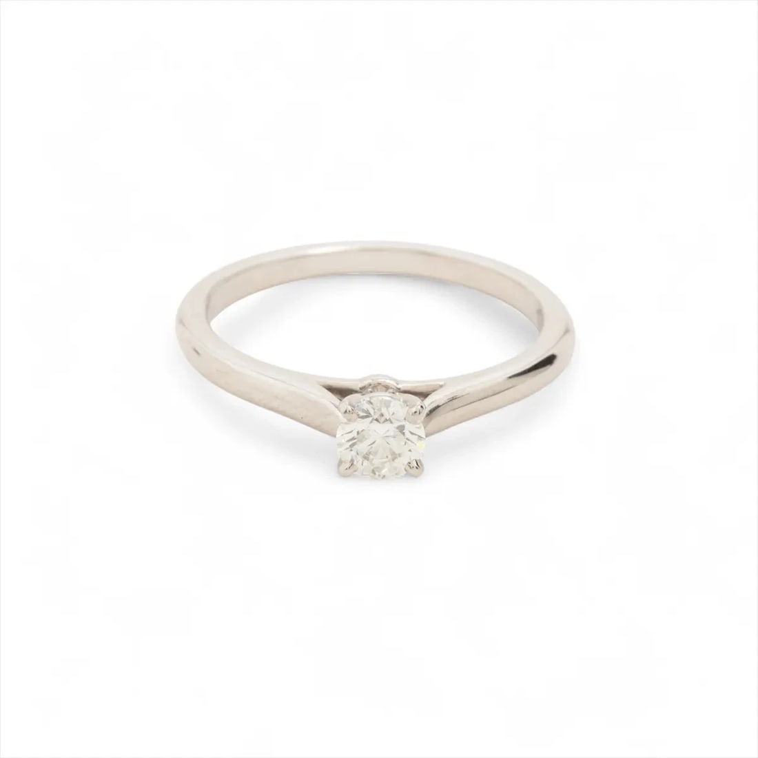 CARTIER SOLITAIRE DIAMOND RING PT950: Cartier Solitaire diamond Ring Pt950 Brand: Cartier Type/Style: Ring Material: Pt950, Main Stone/Creation Natural Color: Pt950 Size: 6 - 6.25 US Accessories: None Accessories Notice: When