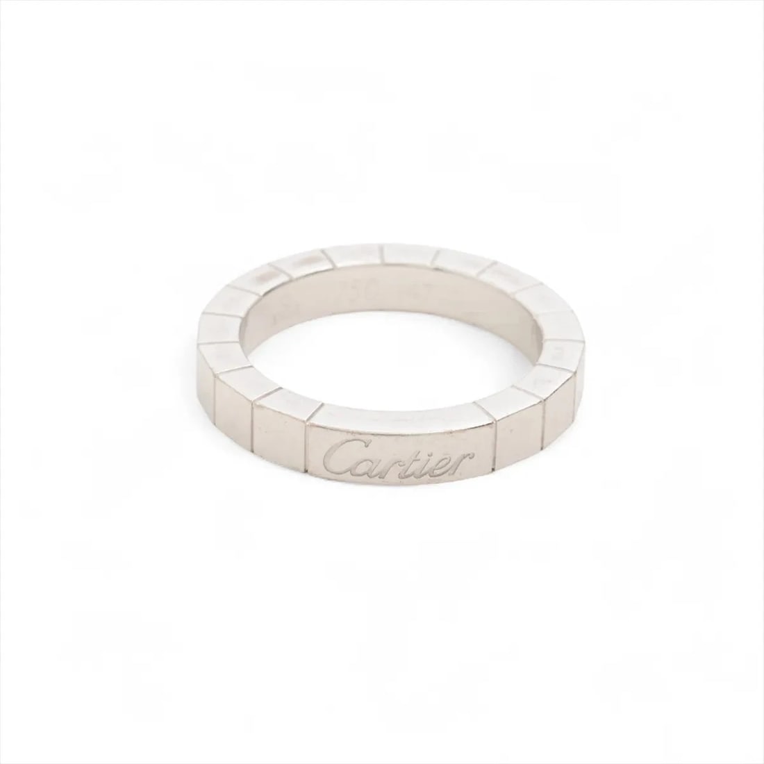 CARTIER RANIERE RING 750(WG): Cartier Raniere Ring 750(WG) Brand: Cartier Type/Style: Ring Material: 750(WG), Color: WG Size: 4 US Accessories: None Accessories Notice: When purchasing pre-owned goods, please refer to