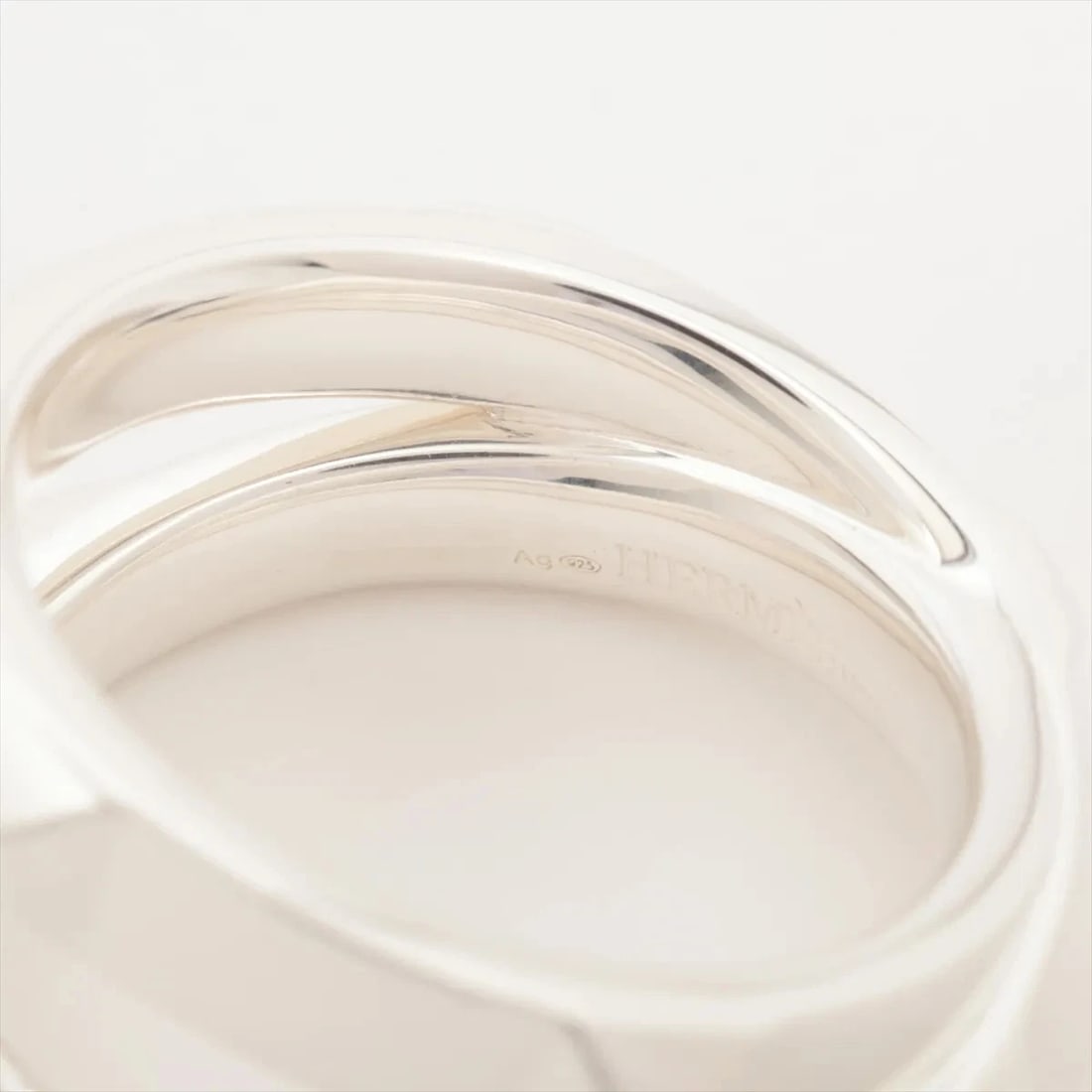 HERMES CRUDU H DOUBLE RING - 3