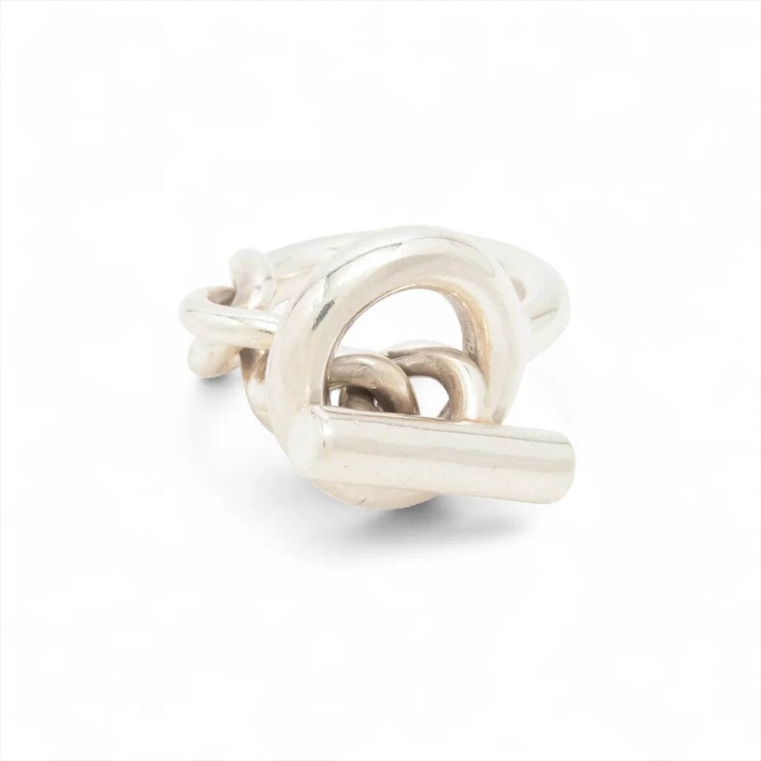 HERMES CROISET RING SILVER (1 of 2)