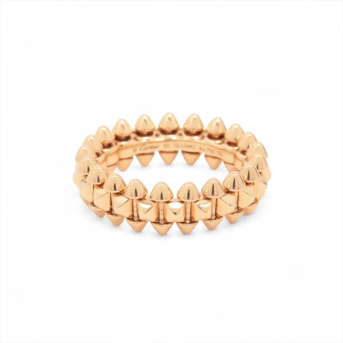 CARTIER CRASHING DOO CARTIER SM RING 750(PG): Cartier crashing Doo Cartier SM Ring 750(PG) Brand: Cartier Type/Style: Ring Material: 750(PG), Color: PG Size: 5.25 US Accessories: None Accessories Notice: When purchasing pre-owned goods, please