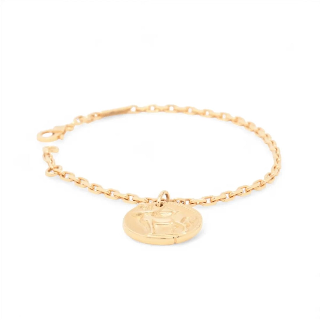 VAN CLEEF & ARPELS ZODIAC MEDALS BRACELET 750(YG): Van Cleef & Arpels Zodiac medals Bracelet 750(YG) Brand: Van Cleef & Arpels Type/Style: Bracelet Material: 750(YG), Color: YG Size: (CM) Bracelet length:17.7 Accessories: None Accessories Notice: